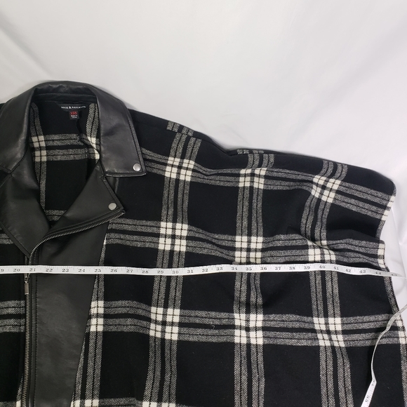 Rock & Republic Moto Style Poncho Jacket - Picture 13 of 16